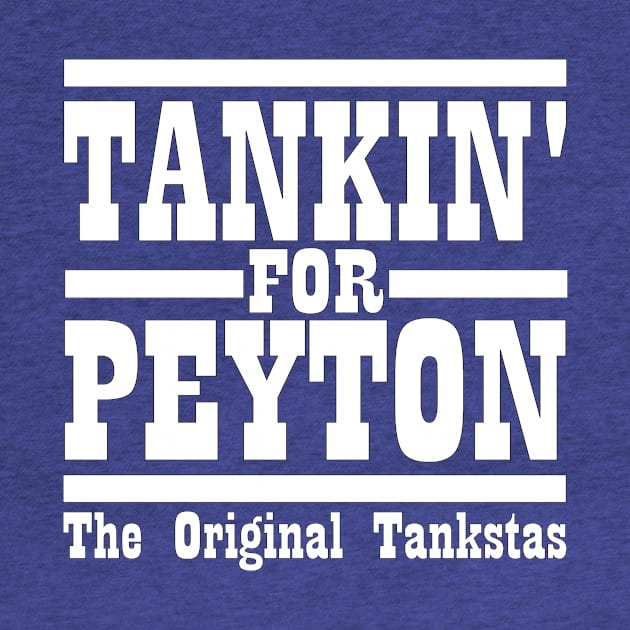 Vintage Colts Tanking for Peyton Manning by Retro Sports